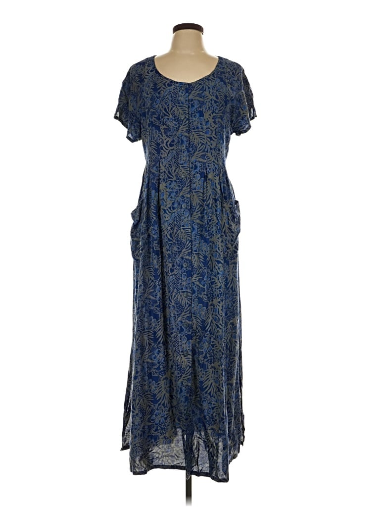 Pre-owned Assorted Brands Casual Dress In Blue