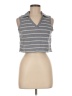 MNG Gray Sleeveless Top Size M - photo 1