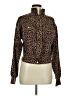 Marled Animal Print Brown Jacket Size M (estimated) - photo 1