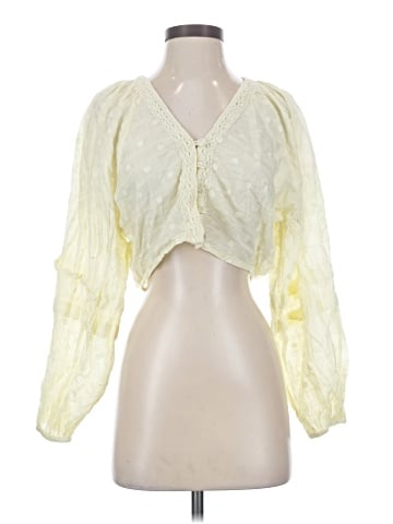 Free People 3/4 Sleeve Blouse (view 1)