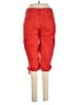St. John's Bay Red Cargo Pants Size 4 (petite) - photo 2