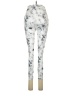 90 Degree by Reflex Tie-dye White Leggings Size M - photo 2