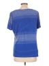 Liz Claiborne Blue Short Sleeve Top Size L - photo 2
