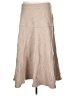 OGL Solid Tan Casual Skirt Size L - photo 1