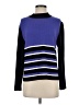 St. John Sport Color Block Blue Turtleneck Sweater Size S - photo 1