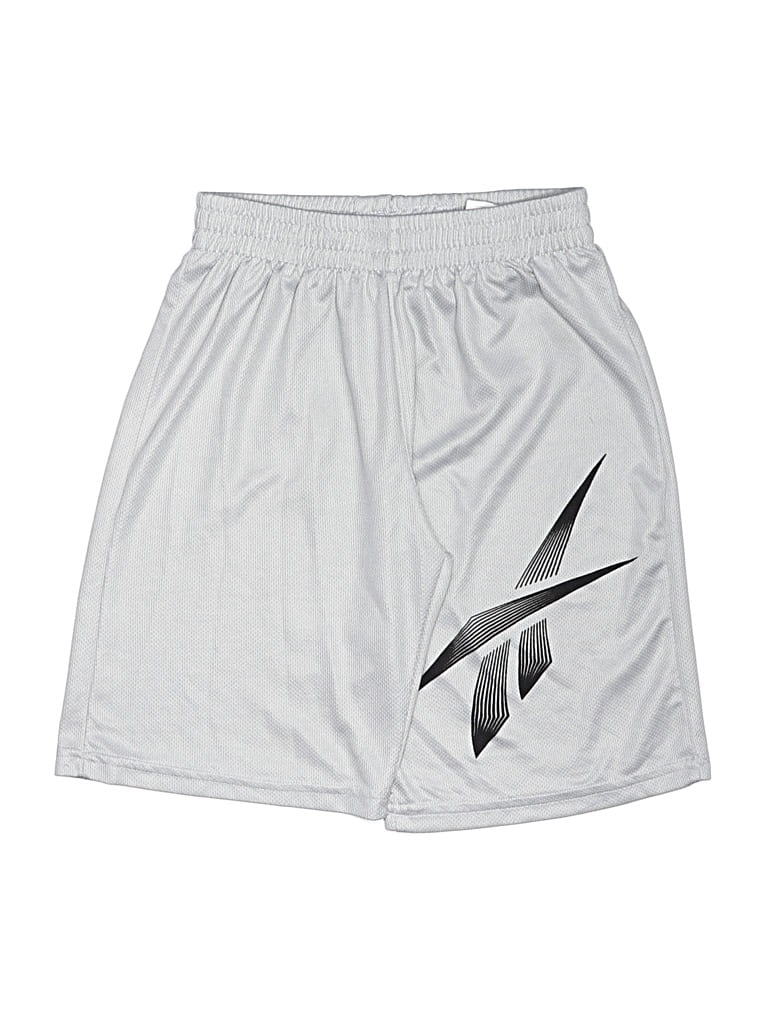 Pre-owned Reebok Kids' Athletic Shorts In Silver