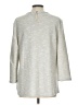 Tempted Metallic Silver Gray Pullover Sweater Size L - photo 2