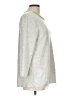 Tempted Metallic Silver Gray Pullover Sweater Size L - photo 4