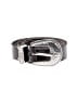 FRYE 100% Leather Silver Leather Belt Size L - photo 1