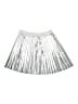 Janie and Jack 100% Polyester Metallic Silver Skirt Size 12 - photo 1