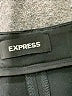 Express Solid Black Dress Pants Size 2 - photo 7