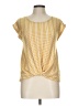 W5 Yellow Short Sleeve Top Size L - photo 1
