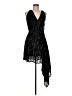 Just Cavalli 100% Polyester Black Cocktail Dress Size EU (IT) 42 / US 6 - photo 1