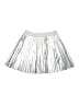 Janie and Jack 100% Polyester Metallic Silver Skirt Size 12 - photo 2