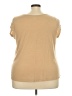 Lane Bryant Tan Short Sleeve Top Size 22 - 24 Plus - photo 2