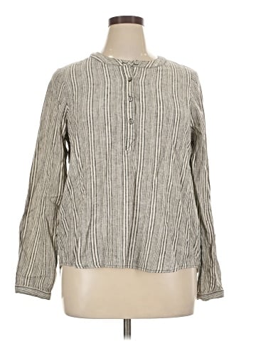 B.l.e.u. Long Sleeve Blouse (view 1)