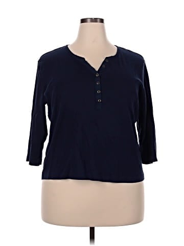 DressBarn 3/4 Sleeve T-Shirt (view 1)