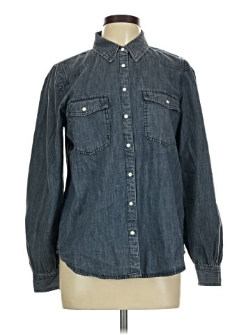 Sundance Long Sleeve Button-Down Shirt (view 1)