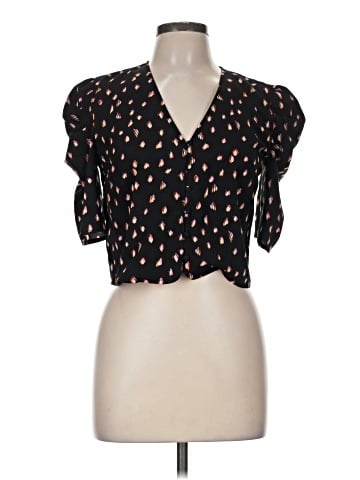 Free Press Short Sleeve Blouse (view 1)