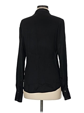 Rachel Zoe Long Sleeve Silk Top (view 2)
