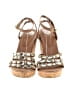 Yellow Box Tan Wedges Size 6 - photo 2