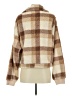 Billabong 100% Polyester Plaid Brown Cardigan Size S - photo 2