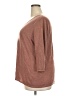 Roz & Ali Brown Pullover Sweater Size 3X - photo 5