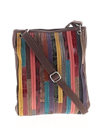 Black Rivet Crossbody Bag (view 1)