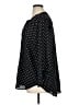 Misia 100% Polyester Polka Dots Black 3/4 Sleeve Blouse Size 1X - photo 5
