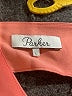 Parker 100% Silk Orange Sleeveless Top Size L - photo 7