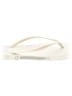 Old Navy Ivory White Flip Flops Size 8 - photo 1