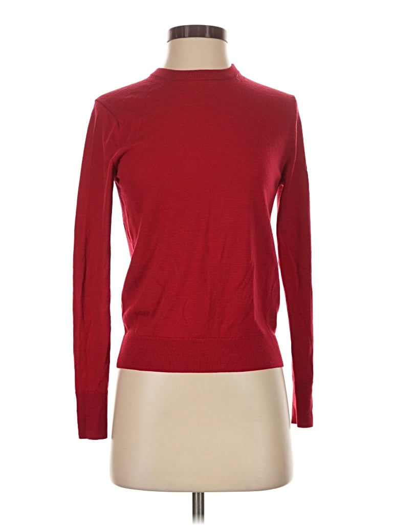 Pre-owned Uniqlo Turtleneck Sweater In Red