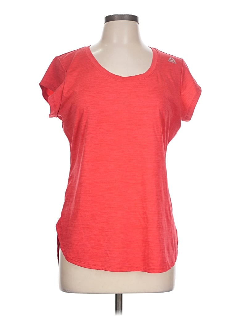 Pre-owned Reebok Active T-shirt In Red