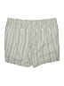Talbots Outlet Stripes Gray Shorts Size 22 - photo 2