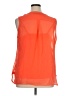 Apt. 9 100% Polyester Orange Sleeveless Blouse Size 1X - photo 2