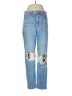 American Eagle Outfitters Graphic Blue Jeans Size 8R - photo 1