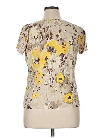 St. John's Bay Short Sleeve Blouse (view 2)