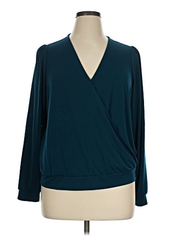Banana Republic Factory Store Long Sleeve Blouse (view 1)