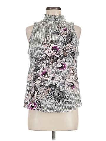 White House Black Market Sleeveless Blouse (view 1)