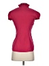Express Design Studio Burgundy Short Sleeve Blouse Size XS - photo 2