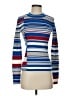 Rag & Bone Stripes Blue Turtleneck Sweater Size S - photo 1