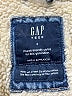 Gap 100% Cotton Blue Denim Jacket Size 8 - photo 3