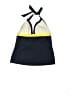 Boden Color Block Blue Swimsuit Top Size 10 - photo 1