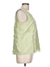 Talbots 100% Cotton Green Sleeveless Blouse Size 12 - photo 5