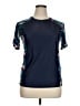 AB Blue Short Sleeve Top Size XL - photo 1