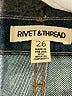 Rivet & Thread Blue Jeans Size 26 waist - photo 7