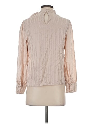 Rebecca Taylor Long Sleeve Silk Top (view 2)