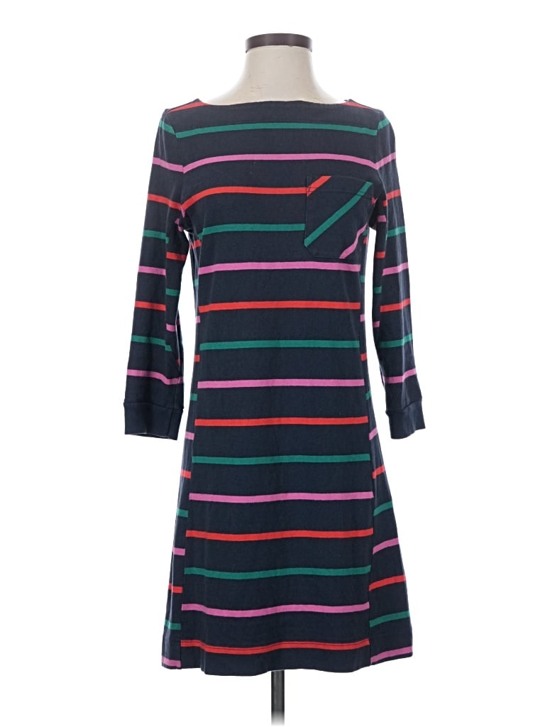 Pre-owned Marc By Marc Jacobs 3/4 Sleeve Top Teal Boatneck Tops