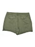 Dylan Solid Green Khaki Shorts Size 10 - photo 2