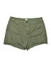 Dylan Solid Green Khaki Shorts Size 10 - photo 1